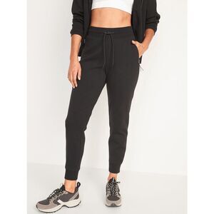 Old Navy Women's Dynamic Fleece High-Waist Jogger Sweatpants - Black Jack S